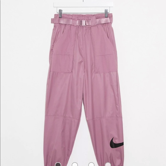 Nike Woven Purple Cargo Pants with Belt: Limited Edition - Picture 8 of 8